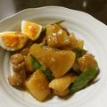 パンパコちゃん's cooksnap of when they made 大根と豚肉と卵の味噌煮.