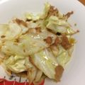 くりむらて's cooksnap of when they made ツナとキャベツのサッと炒め♬.