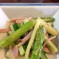 いべちゃん's cooksnap of when they made アスパラ&ハム&きゅうりの中華あえ.