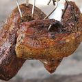 こは・なのパパ's cooksnap of when they made 豚ばら肉のあぶり焼き.