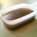 umebotan's cooksnap of when they made ゆであずきで作る水羊羹だワン.