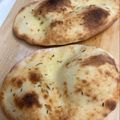 vivayammy's cooksnap of when they made インドのナン　色々乗せたり　シンプルに.