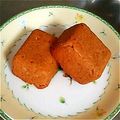 奈美73's cooksnap of when they made ピーナッツクリームdeお好みマフィン.