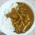 ゆっこ１５６'s cooksnap of when they made 超簡単でランチにも♪豚バラしめじカレー.