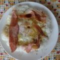 カフェブ〜コ🐷's cooksnap of when they made Ｗチーズご飯で目玉焼き〜このまま朝食！.