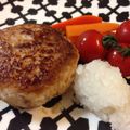 いべちゃん's cooksnap of when they made 豆腐ハンバーグ.