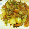 あみあんこ's cooksnap of when they made 野菜たっぷり豚コマしょうが焼き.