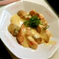 アボチャ's cooksnap of when they made 林シェフのエビマヨソースで…鮭マヨ❤.