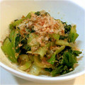 みえちょろ's cooksnap of when they made 青梗菜の鰹節ごま和え.