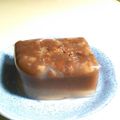 umebotan's cooksnap of when they made ゆであずきで作る水羊羹だワン.