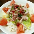カササキ's cooksnap of when they made さっぱり梅レタスそうめん＊.