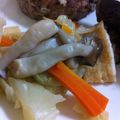 t0m0t's cooksnap of when they made 【簡単美味しい】キャベツと油揚げの煮浸し.