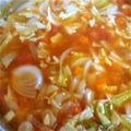 chanlina's cooksnap of when they made 激やせ!? 脂肪燃焼スープストック.