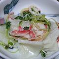 myd★k's cooksnap of when they made 大根とカイワレのカニカマサラダ.