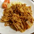 ブランドスクエア店長's cooksnap of when they made 豚の味噌生姜焼き♡.
