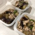 ゆゆゆぱっと's cooksnap of when they made 幼児食に☆茄子と鶏ひき肉のだしあんかけ.