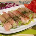 miwayon's cooksnap of when they made オシャレなサラダ★セロリの生ハム巻.