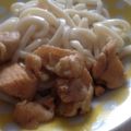ゆめた918's cooksnap of when they made 夏バテ防止！鶏の照り煮うどん！.