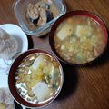よちりん's cooksnap of when they made 甘みup↑↑天かす入りおみそ汁.