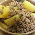 ひまわりさくら's cooksnap of when they made 簡単！挽き肉とじゃがいもの甘辛炒め.