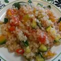 バーディーバード's cooksnap of when they made 野菜の旨みたっぷり夏野菜のトマトリゾット.