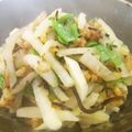PARNELL's cooksnap of when they made 大根✿揚げ玉塩昆布炒め.