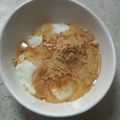 サーフブレイド's cooksnap of when they made 便通最適！きなこがけヨーグルト♪.