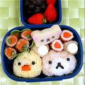 ととろ＆めい's cooksnap of when they made キャラ弁 リラックマ.