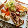 ルリナ's cooksnap of when they made りんごチョコトースト.