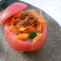 赤鼻翠's cooksnap of when they made トマト丸ごとサラダ.