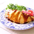 ｋｏｕｋｉ⭐'s cooksnap of when they made ボーリューム大！ひき肉ともやしお好み焼風.