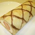 sanaYH's cooksnap of when they made 米粉の★いちごデコロールケーキ.