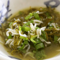 ぐーたらレシピ研究所's cooksnap of when they made めかぶとネギの酢の物.