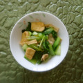 UMAe's cooksnap of when they made 水不要☆　青梗菜と油揚げの煮びたし.