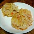 6mori's cooksnap of when they made カンタン蓮根とエビのつくね.
