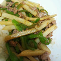 エルもん's cooksnap of when they made 節約！挽き肉とジャガイモの炒め物.