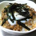 こっぺりあ's cooksnap of when they made さくさくでうまうま！天かすと納豆丼♪.