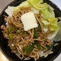 kimupi's cooksnap of when they made えのきと豚ひき肉のそぼろ丼.