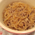 アユえもん's cooksnap of when they made バターが香る☆挽き肉＆白滝の炒り煮♪.