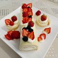 mikitchen♪'s cooksnap of when they made 優しい。。。シンプルロールケーキ.