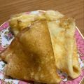 kurozata's cooksnap of when they made 食べるまで10分！米粉のクレープ.