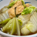 よしよしのキッチン☆'s cooksnap of when they made 白菜大量消費・白菜と京揚げの煮物.