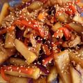 くろえみたん's cooksnap of when they made 簡単おかず♪さつまいもと人参のきんぴら.