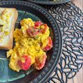 ちゃかぴまま's cooksnap of when they made トマト入りスクランブルエッグ♡朝食に.