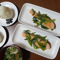 よちりん's cooksnap of when they made 鮭のネギ蒸し.