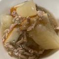 iiranasu's cooksnap of when they made 大根とひき肉で♪簡単とろ〜り煮物.