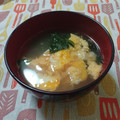 ﾁｲﾁｬﾝﾏﾏ's cooksnap of when they made ほうれん草と卵のお吸い物.
