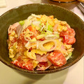 さゆべえ's cooksnap of when they made トマトふわっ！の卵旨！簡単1品.
