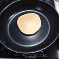 モンチとチム's cooksnap of when they made 不思議！簡単！ふんわ・ふわホットケーキ.