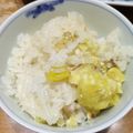 あゆはと's cooksnap of when they made 炊飯器で『 栗おこわ 』.